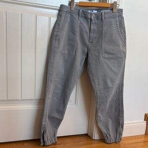 7 For All Mankind Gray Ankle Jeans